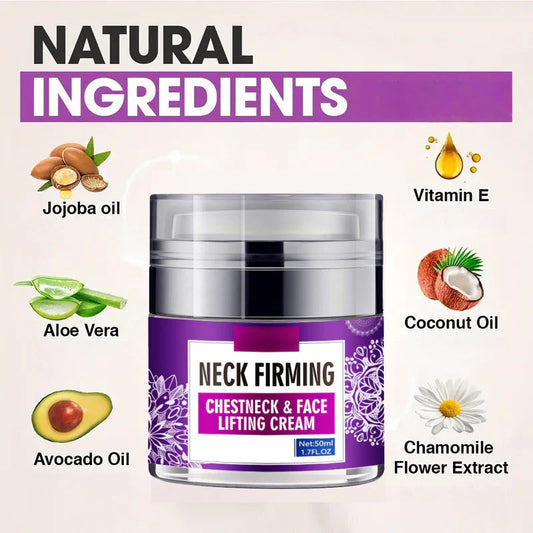 🥳2026 HOT SALE🥳💞50K+ SOLD!💥🌸💧 50% OFF! Firming Lifting Neck Cream – Jojoba, aloe & avocado. Deeply moisturizes, boosts elasticity. Say goodbye to crepey neck. 🦢✨