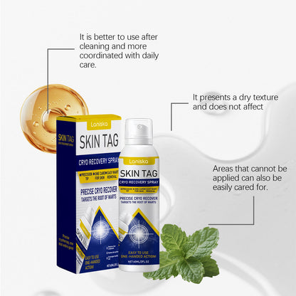 ❄️ Fast-Acting Cryo Formula! ✨ Freeze Blemishes Instantly!  Skin Tag Cryo Treatment Spray