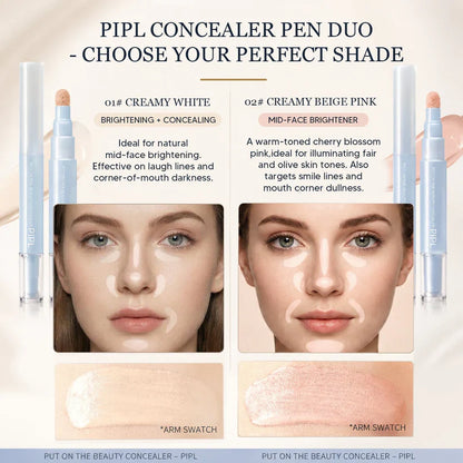 ⏰️Buy one get one free - last day!✨Dual-Effect Concealer & Powder Foundation🎀
