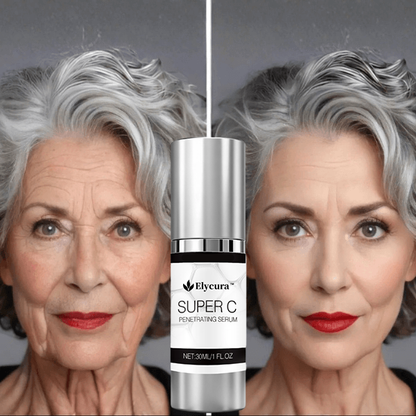 Elycura Age-Reverse Serum  Look younger in just 48 hours – visibly smoother, firmer, more radiant!