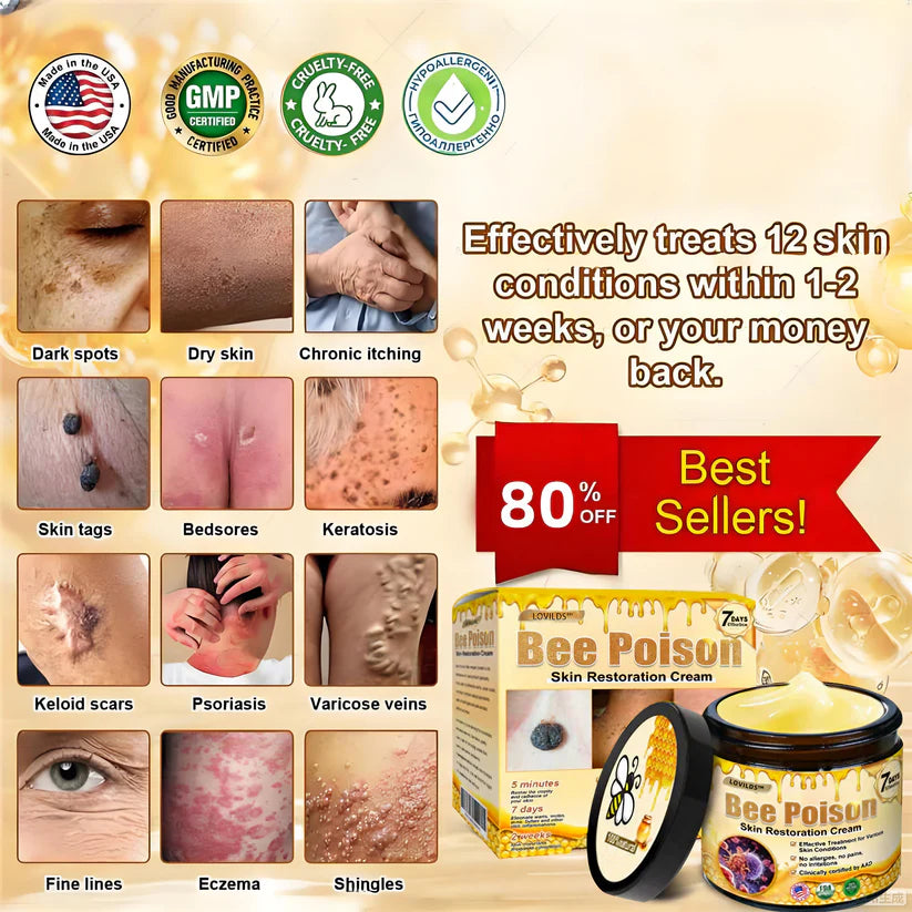 LOVILDS™ Bee Poison Skin Restoration Cream 👨‍⚕️