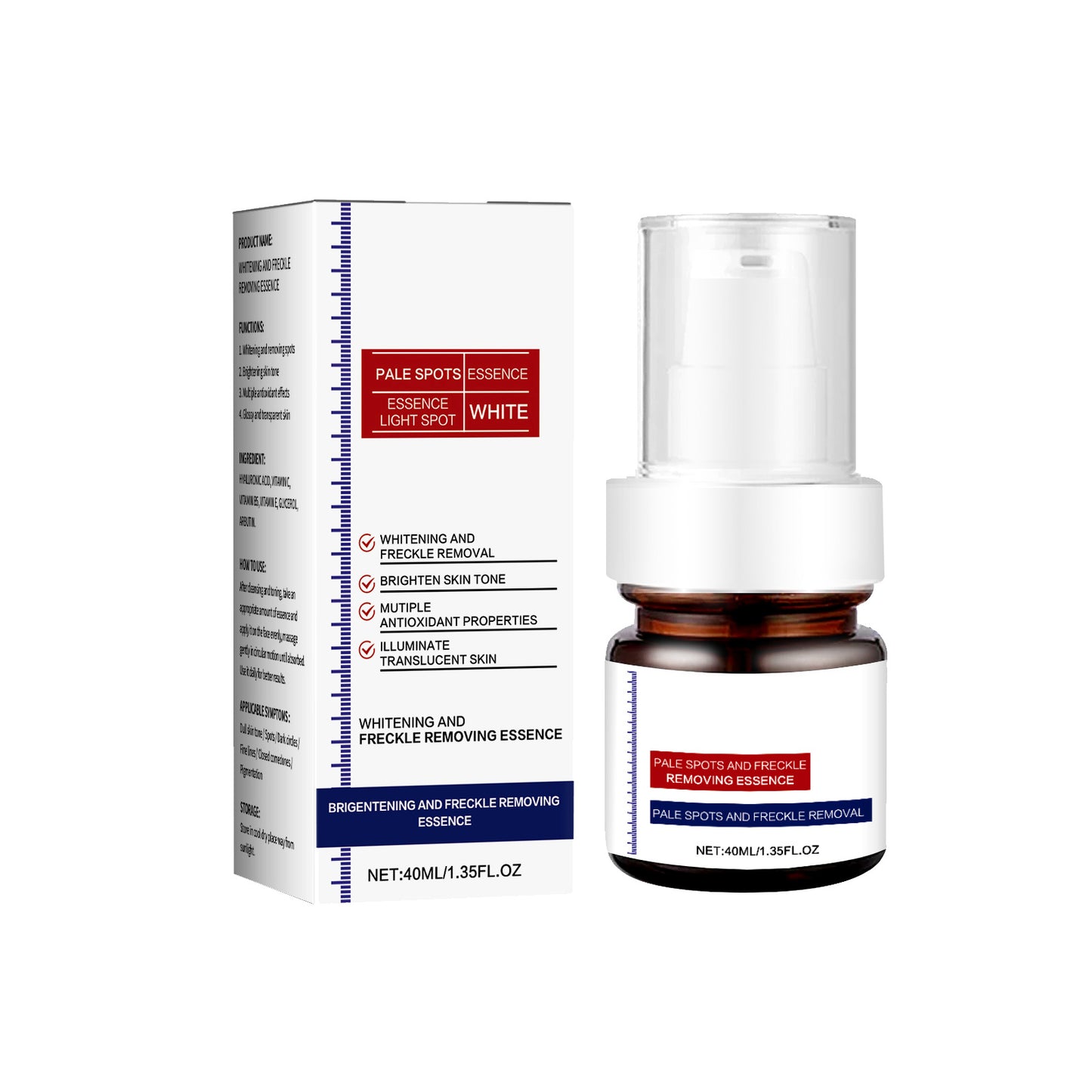 Facial serum, vitamin C brightening cream, spot-removing cream