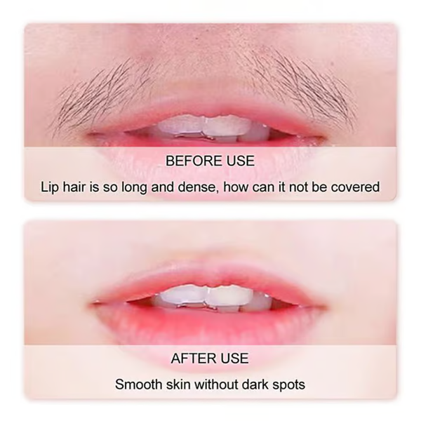 Gentle and Painless Facial Hair Removal Cream