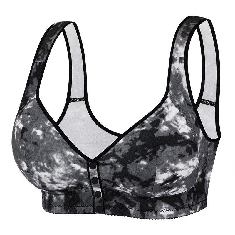 Front button bra