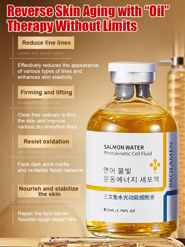 🎁BUY 1 GET 1 FREE🔥Salmon Water Light Anti-Wrinkle Essence